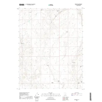2020 Map of King Bench, 2020 Print
