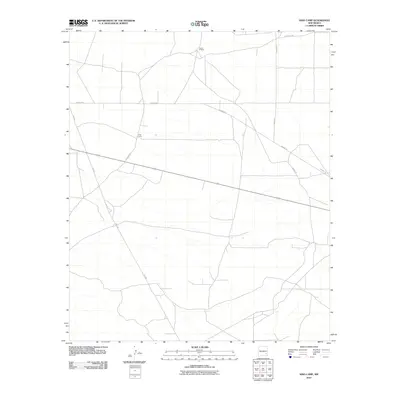 2010 Map of King Camp, 2010 Print