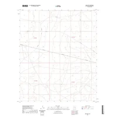2023 Map of King Camp, 2023 Print