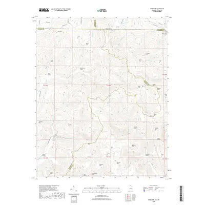 2018 Map of King Cove, 2018 Print