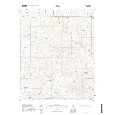 2020 Map of King Cove, 2020 Print