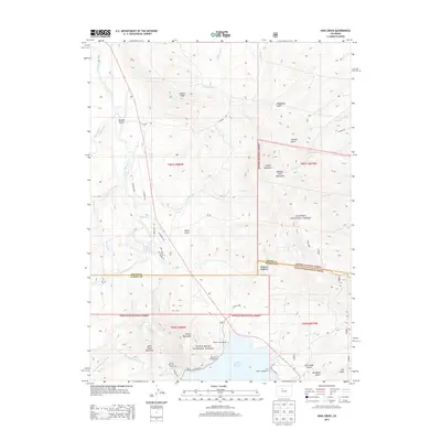 2013 Map of King Creek, 2013 Print