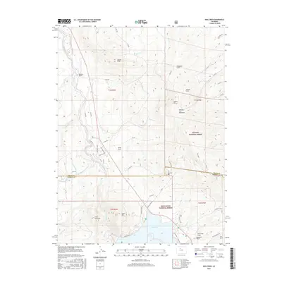 2016 Map of King Creek, 2016 Print