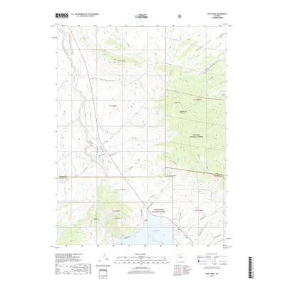 2019 Map of King Creek, 2019 Print