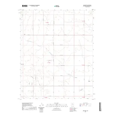 2023 Map of King Draw, 2023 Print