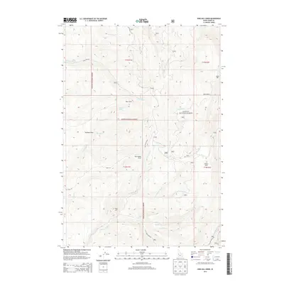 2013 Map of King Hill Creek, 2013 Print