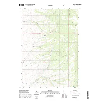 2020 Map of King Hill Creek, 2020 Print