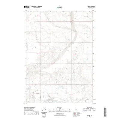 2020 Map of King Hill, 2020 Print