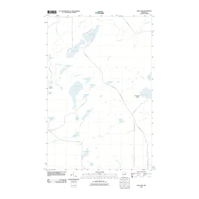 2010 Map of King Lake, 2010 Print
