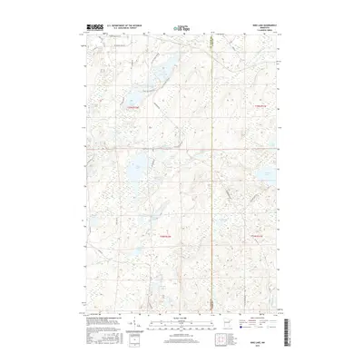 2016 Map of King Lake, 2016 Print