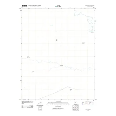 2011 Map of King Mesa, 2011 Print