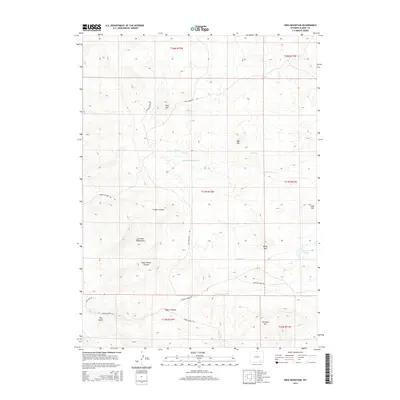 2015 Map of King Mountain, 2015 Print
