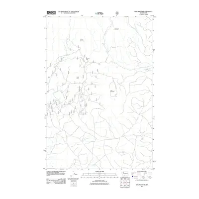 2011 Map of King Mountain, 2011 Print