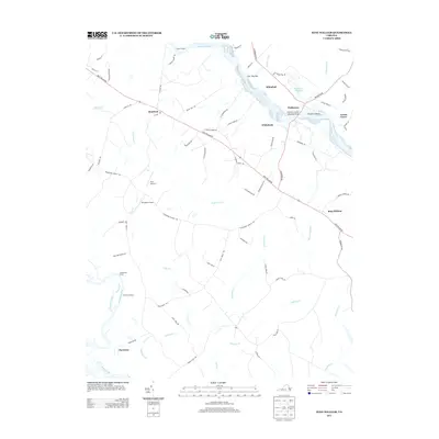 2013 Map of King William, 2013 Print