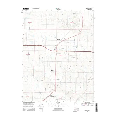 2015 Map of Kingdom City, 2015 Print