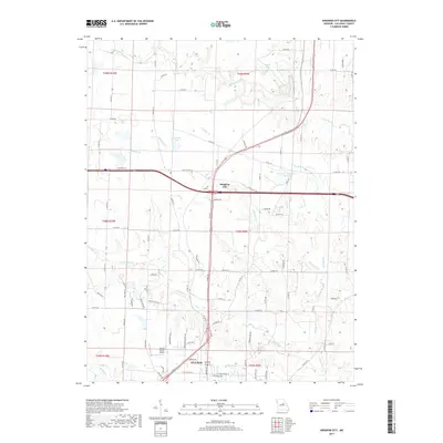 2017 Map of Kingdom City, 2017 Print