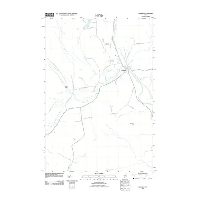 2011 Map of Kingfield, 2011 Print