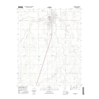 2016 Map of Kingfisher, 2016 Print