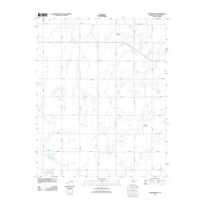 2012 Map of Kingfisher SE, 2012 Print