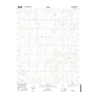 2016 Map of Kingfisher SE, 2016 Print