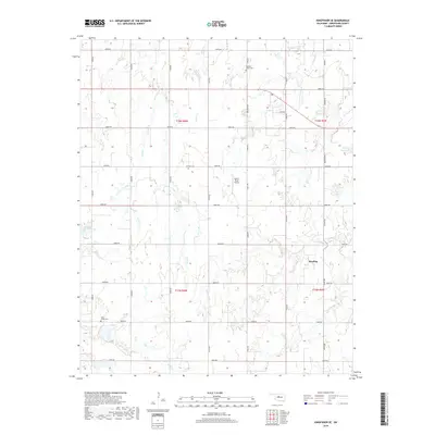 2018 Map of Kingfisher SE, 2018 Print