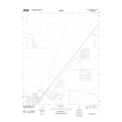 2011 Map of Kingman Airport, 2011 Print