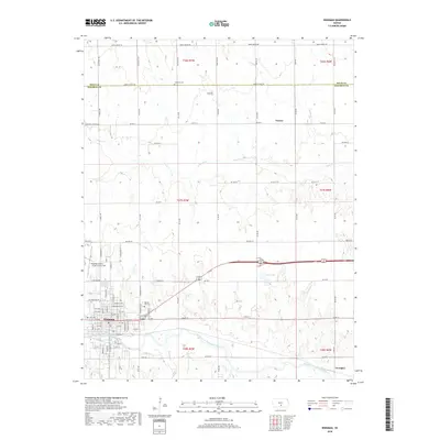 2018 Map of Kingman, 2018 Print