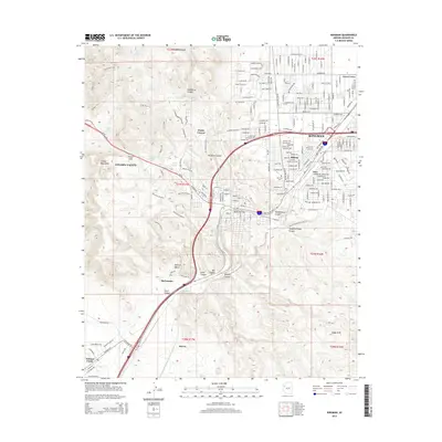 2014 Map of Kingman, 2014 Print