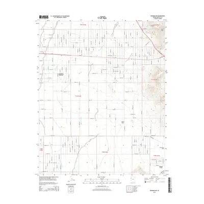 2014 Map of Kingman NW, 2014 Print