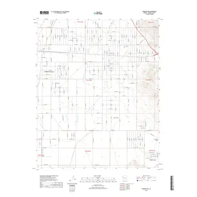 2018 Map of Kingman NW, 2018 Print