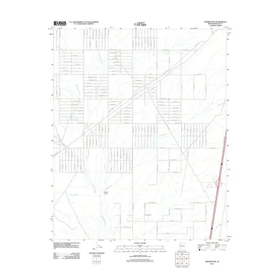 2011 Map of Kingman SW, 2011 Print