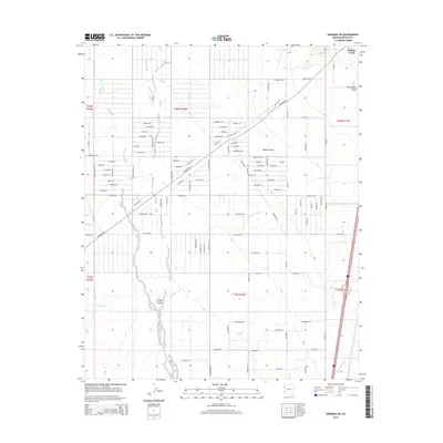 2014 Map of Kingman SW, 2014 Print