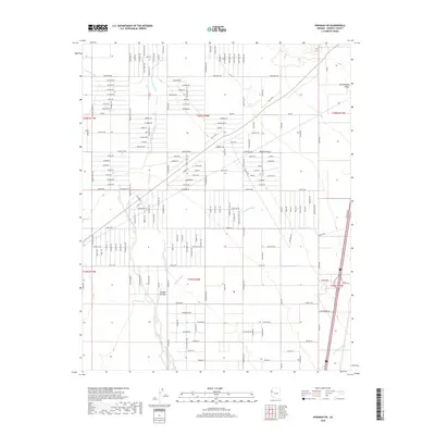2018 Map of Kingman SW, 2018 Print