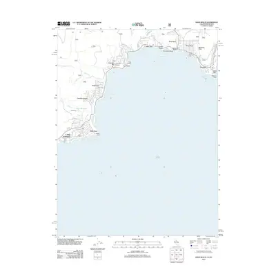2012 Map of Kings Beach, 2012 Print