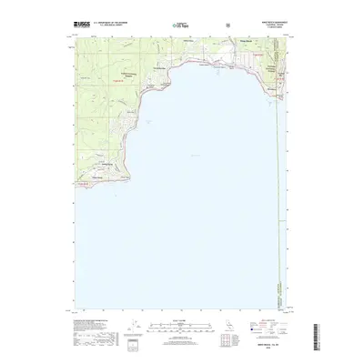 2018 Map of Kings Beach, 2018 Print