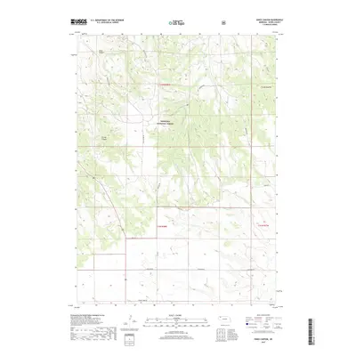 2017 Map of Kings Canyon, 2017 Print