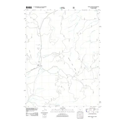 2011 Map of Kings Canyon, 2011 Print