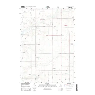 2014 Map of Kings Corners, 2014 Print