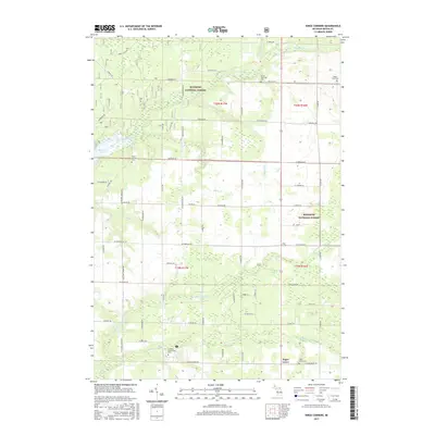 2017 Map of Kings Corners, 2017 Print