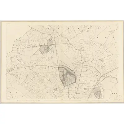 1838 Map of Kings County - Sheet 10, 1840 Print