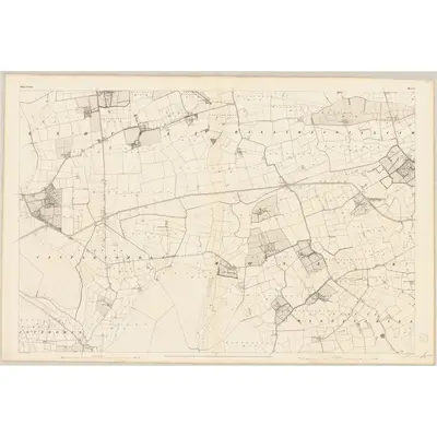 1838 Map of Kings County - Sheet 11, 1840 Print