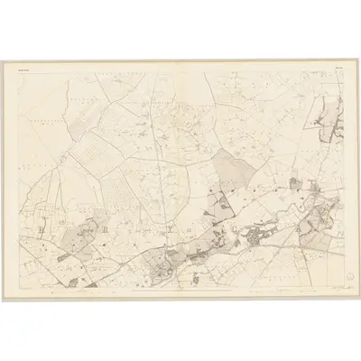 1838 Map of Kings County - Sheet 14, 1840 Print