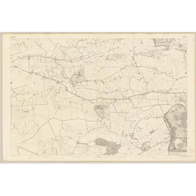 1838 Map of Kings County - Sheet 16, 1840 Print