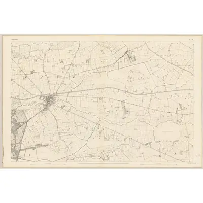 1838 Map of Kings County - Sheet 17, 1840 Print