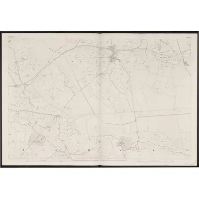 1838 Map of Kings County - Sheet 18, 1862 Print