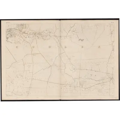 1838 Map of Kings County - Sheet 19, 1840 Print