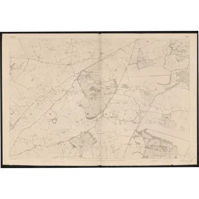 1838 Map of Kings County - Sheet 24, 1852 Print