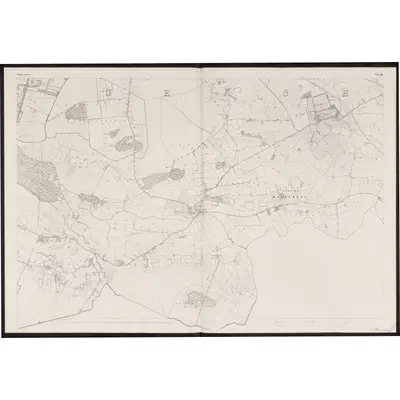 1838 Map of Kings County - Sheet 25 [with extension 25A], 1862 Print