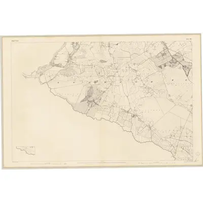 1838 Map of Kings County - Sheet 29 [with inset], 1840 Print