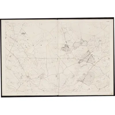 1838 Map of Kings County - Sheet 30, 1856 Print